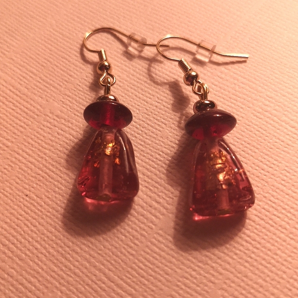 Glass bead bracelet and earring set - Picture 6 of 6